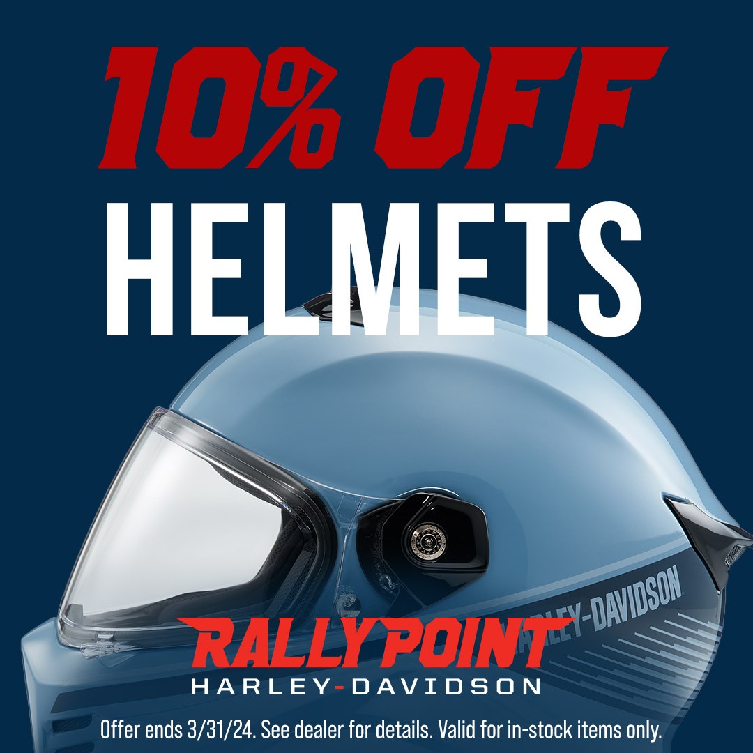 10% Off Helmets